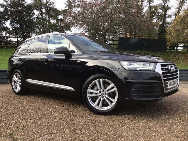 Audi Q7 3.0 50 TDI Quattro S Line 5dr Tiptronic Estate Diesel Black