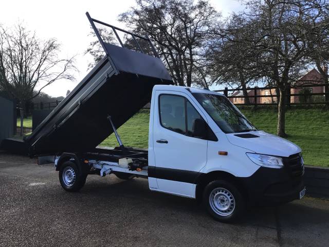 2019 Mercedes-Benz Sprinter 2.1 3.5t Chassis Cab TIPPER