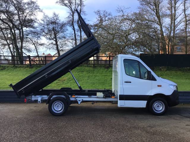 2019 Mercedes-Benz Sprinter 2.1 3.5t Chassis Cab TIPPER