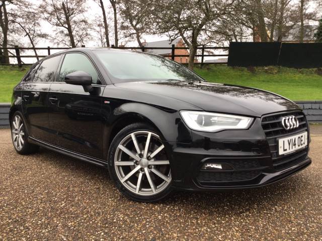 Audi A3 1.8 TFSI S Line 5dr Hatchback Petrol Black