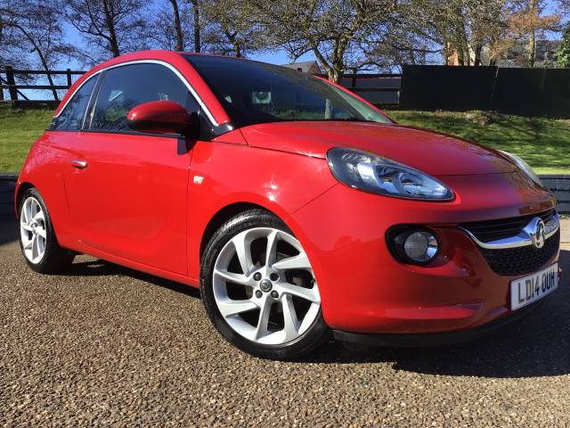 Vauxhall Adam 1.2i Jam 3dr Hatchback Petrol Red