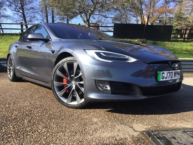 Tesla Model S Performance Ludicrous AWD 5dr Auto Hatchback Electric Grey