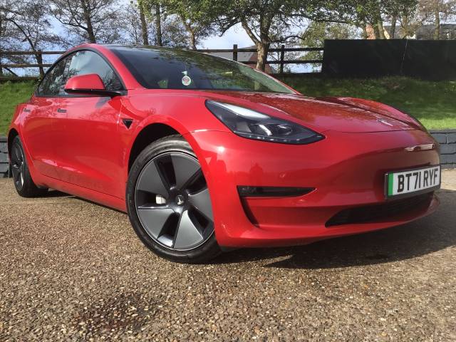 Tesla Model 3 0.0 Long Range AWD 4dr Auto Saloon Electric Red