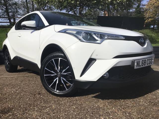 Toyota C-HR 1.2T Excel 5dr [Leather] Hatchback Petrol White