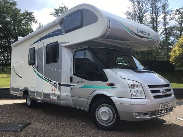 Ford Transit 2.4 Chausson Flash 11 Motorhome Diesel Silver/white