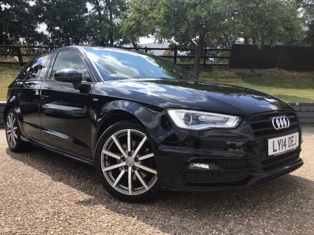 Audi A3 1.8 TFSI S Line 5dr Hatchback Petrol Black