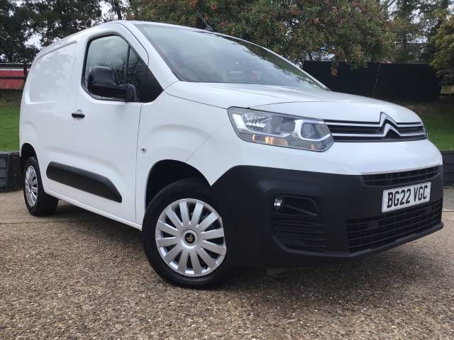 Citroen Berlingo 1.5 BlueHDi 1000Kg Enterprise Pro 100ps [6 Speed] Panel Van Diesel White