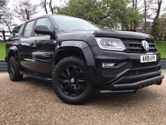 Volkswagen Amarok D/Cab Pick Up Highline 3.0 V6 TDI 258 BMT 4M Auto Pick Up Diesel Black