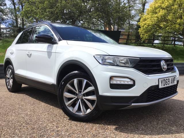 Volkswagen T-Roc 1.5 TSI EVO Design 5dr DSG Hatchback Petrol White