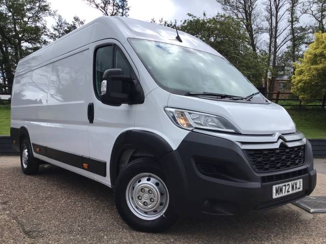 Citroen Relay 2.2 BlueHDi H2 Van 140ps Enterprise Panel Van Diesel White