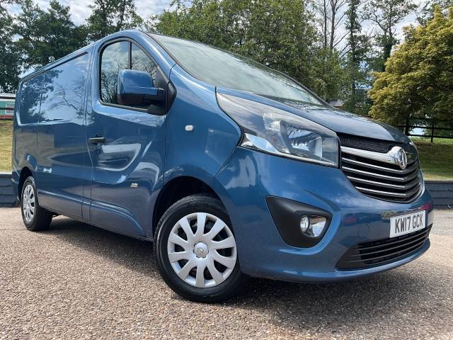 Vauxhall Vivaro 2700 1.6CDTI 120PS Sportive H1 Van Panel Van Diesel Blue