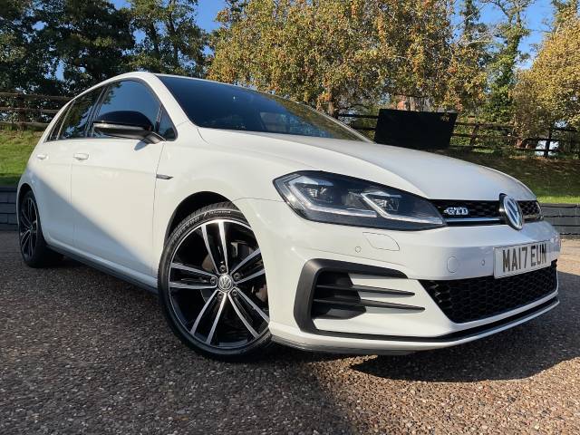 Volkswagen Golf 2.0 TDI 184 GTD 5dr DSG Hatchback Diesel White