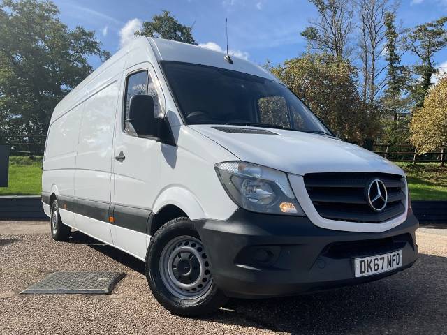 Mercedes-Benz Sprinter 2.1 3.5t High Roof Van Panel Van Diesel White